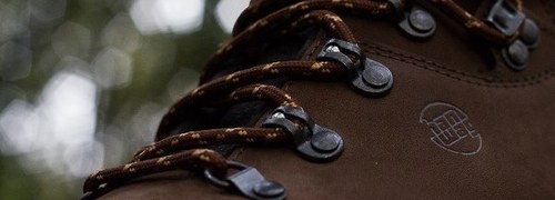 180 Hikies Round Dark Brown/Light Brown- זוג שרוכים עגולים בצבע חום כהה עם חום בהיר