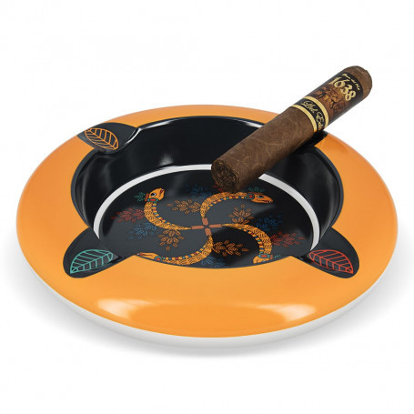  מאפרת סיגרים TOTEM Ashtray – Feathered Serpent צהוב
