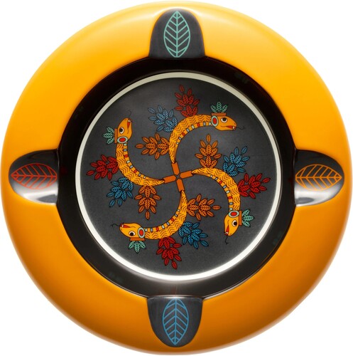  מאפרת סיגרים TOTEM Ashtray – Feathered Serpent צהוב