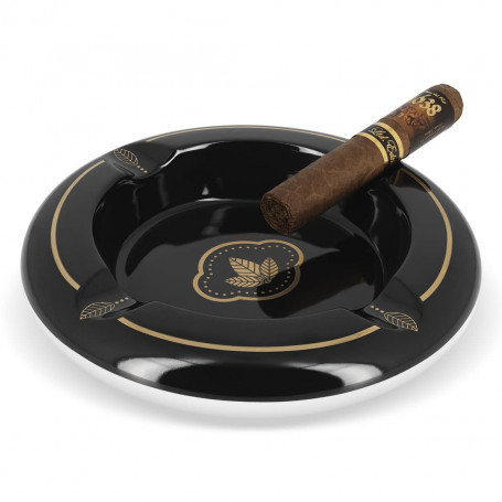  מאפרת סיגרים TOTEM Ashtray – Confidenciaal שחור