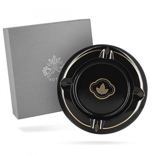  מאפרת סיגרים TOTEM Ashtray – Confidenciaal שחור
