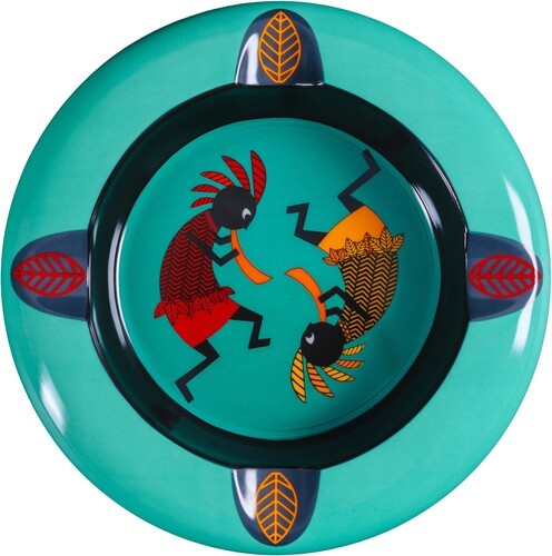  מאפרת סיגרים TOTEM Ashtray – Feathered Serpent טורקיז