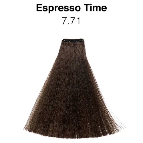 צבע לשיער 7.71 - Coffee Blond צבע אספרסו טיים, צבע שיער טבעוני ב 10 דקות! נובל 60 מ
