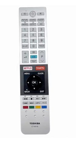 שלט רחוק מקורי לטלוויזיות טושיבה TOSHIBA דגם CT-8516
