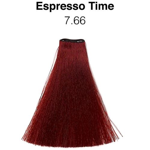 צבע לשיער 7.66 - Red Intense Blond צבע אספרסו טיים, צבע שיער טבעוני ב 10 דקות! נובל 60 מ