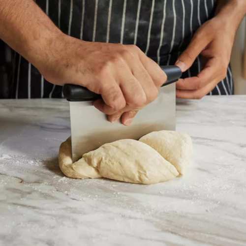 שפכטל ישר חותך בצק נירוסטה 16.5*11.5 ס