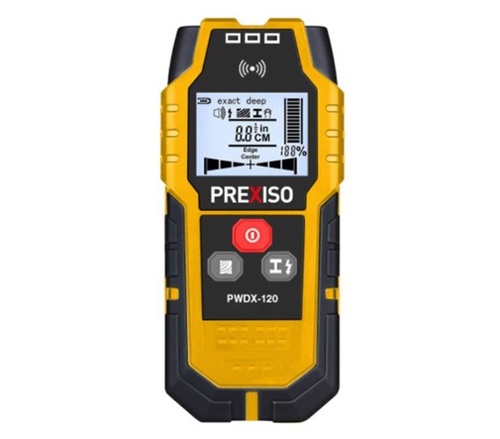 גלאי תשתיות דיגיטלי לקירות - PREXISO PWDX-120 