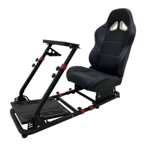 מושב מפואר לסימולטור מירוצים SIMULATOR GY049 שחור