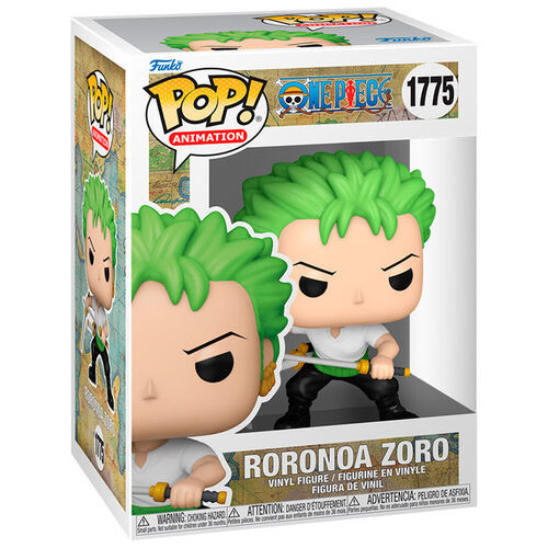 בובת פופ אנימה: וואן פיס - רורונואה זורו - Funko POP! Anime: One Piece - Roronoa Zoro #1775