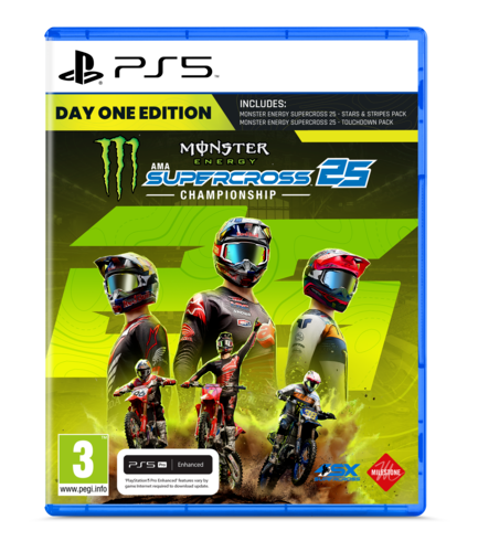 PS5 MONSTER ENERGY SUPERCROSS 25 סוני