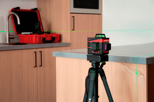  לייזר קווים קומפקטי 3 מימדים ,קרן ירוקה Multicross 3D Compact GREE