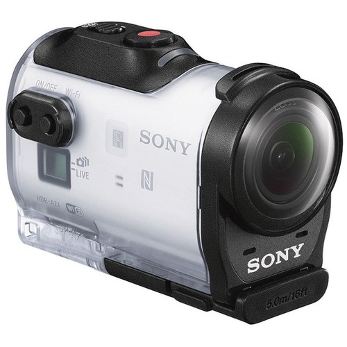 Sony HDR-AZ1VR Full HD Action Cam with Live-View Remote Bundle