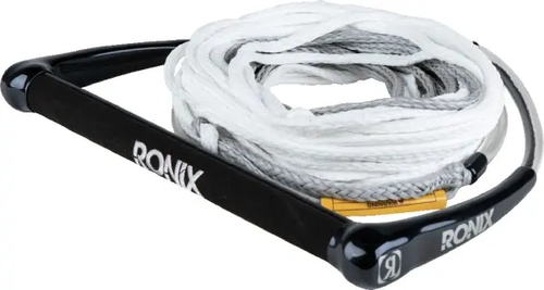 ידית וחבל וויקבורד קומבו 2 שחור \ לבן   - RONIX COMBO 2.0