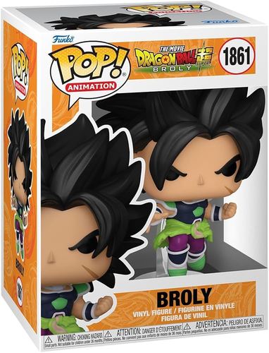 בובת פופ אנימה: דרגון בול סופר: ברולי - ברולי - Funko POP! Anime: Dragon Ball Super: Broly - Broly #1861