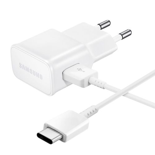 מטען קיר מהיר Samsung 15W + כבל Type-C לבן - יבואן רשמי