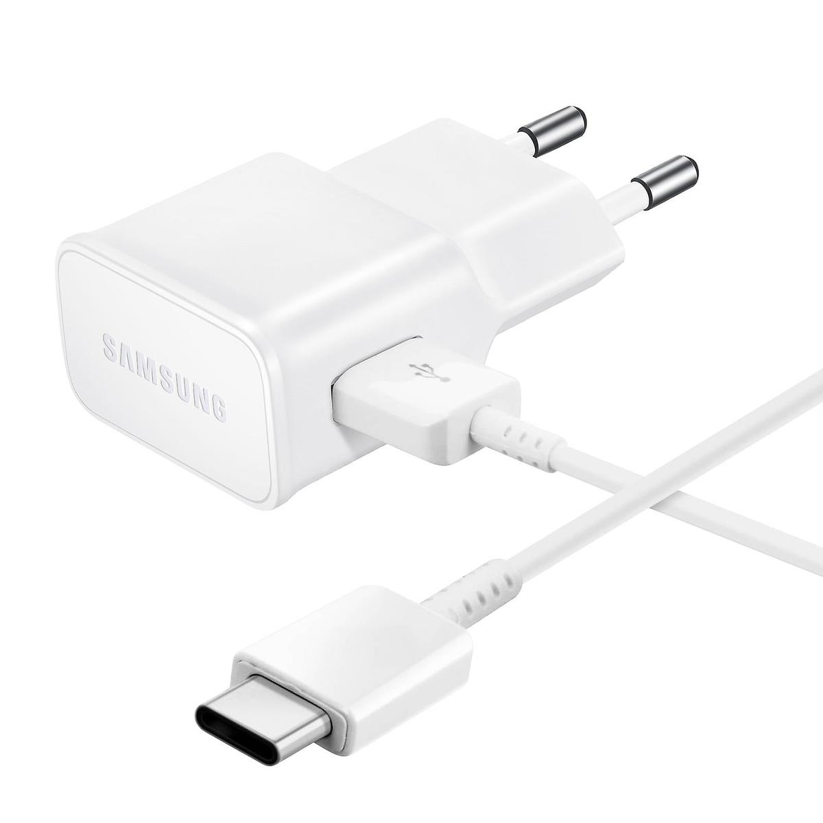 מטען קיר מהיר Samsung 15W + כבל Type-C לבן - יבואן רשמי