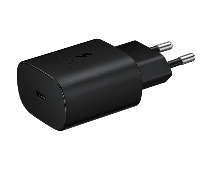 מטען קיר Samsung Super Fast Travel Charger 25W שחור - יבואן רשמי