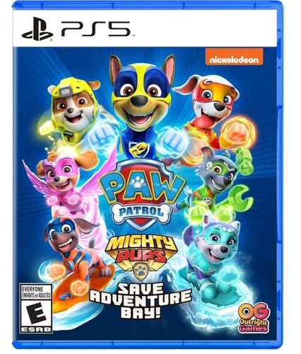 PAW PATROL MIGHTY PUPS SAVE ADVENTURE BAY PS5 סוני