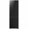 מקרר מקפיא תחתון 344 ליטר LG GR-B374BG עם התקן שבת מובנה - גימור זכוכית שחורה 
