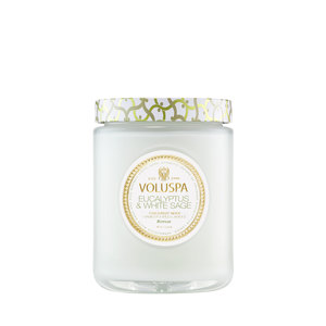 נר ריחני בצנצנת זכוכית‏ 510 גרם - Eucalyptus & White Sage