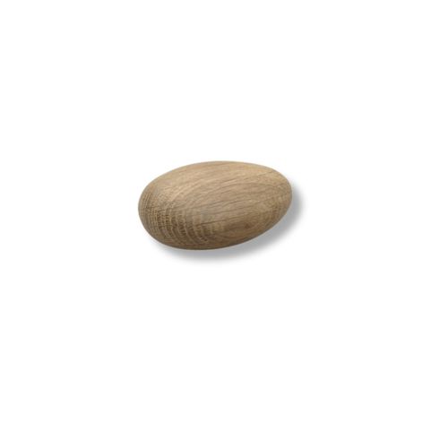 ידית כפתור עץ Pebble אלון - כל הגדלים    