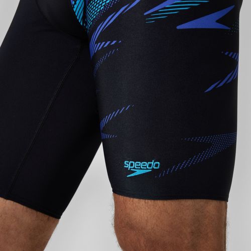  בגד ים ג’אמר לגבר Men's HyperBoom V-Cut Jammer Black/Blue