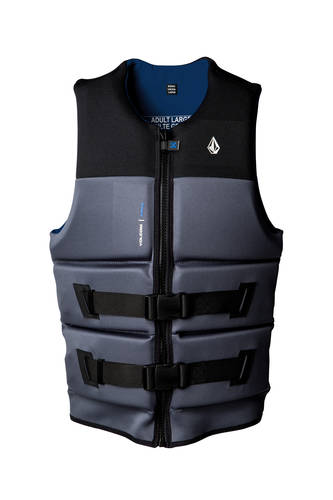 אפודת הצלה לגברים רוניקס אפור / שחור - RONIX VOLCOM YES 