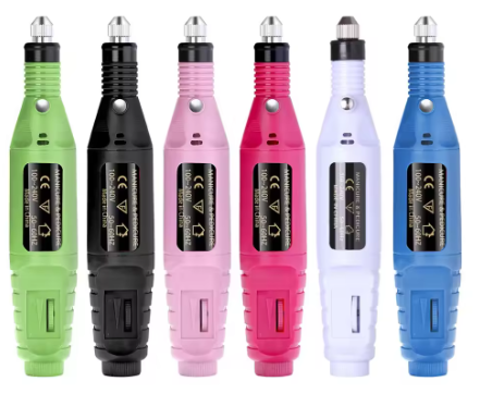 מכשיר פדיקור מניקור משייף מקצועי חשמלי S20 USB במגוון צבעים