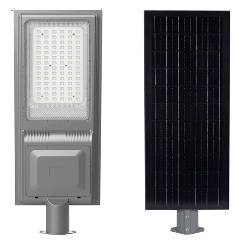 פנס סולארי 120W בעיצוב חדשני ובגימור אלומיניום איכותי
