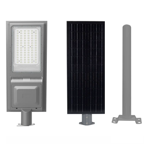 פנס סולארי 120W בעיצוב חדשני ובגימור אלומיניום איכותי