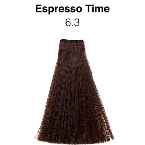 צבע לשיער 6.3 - Dark Golden Blond צבע אספרסו טיים, צבע שיער טבעוני ב 10 דקות! נובל 60 מ