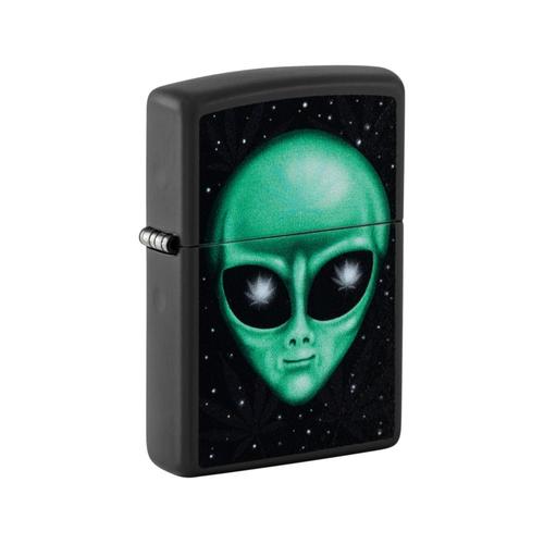 מצית זיפו פני חייזר זוהר באולטרה סגול - ZIPPO