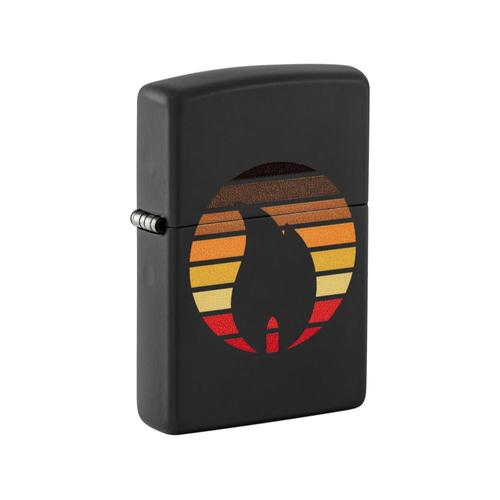 מצית זיפו להבה בשחור - ZIPPO