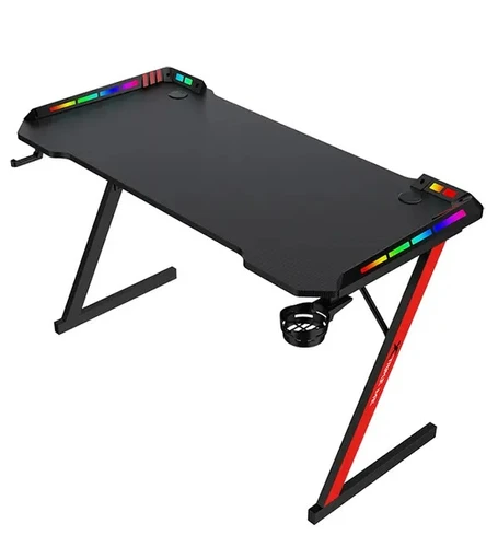 שולחן גיימינג עם תאורת RGB דגם DK-05 מבית XtrikeMe