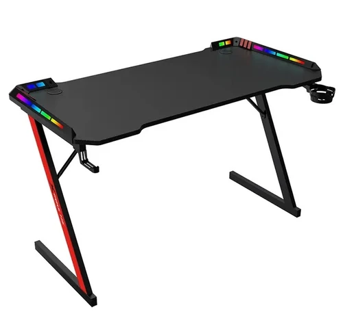 שולחן גיימינג עם תאורת RGB דגם DK-05 מבית XtrikeMe