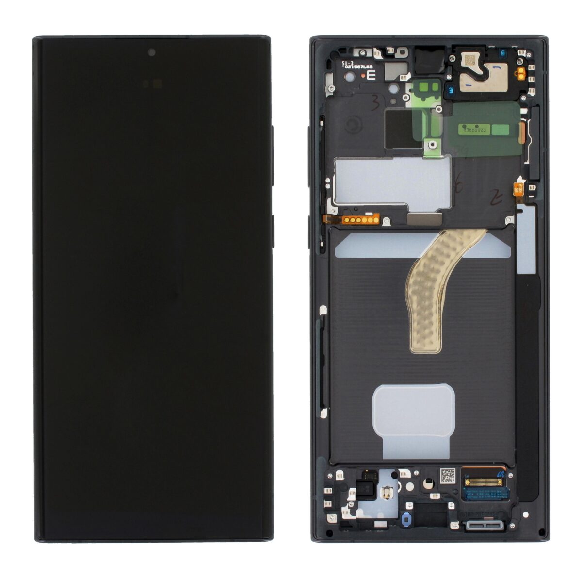 החלפת מסך LCD+מגע מקוריים Samsung Galaxy S24 FE סמסונג