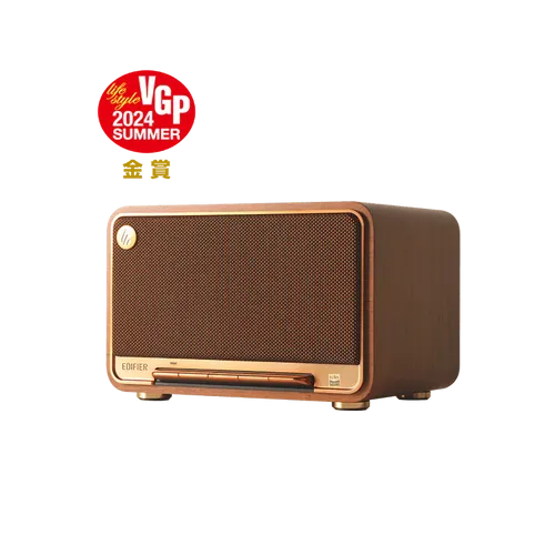 רמקול נייד Edifier D32 - Tabletop Wireless Speaker (brown) EDF100080br