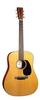 גיטרה אקוסטית מוגברת + נרתיק MARTIN DE Retro Plus Mahogany
