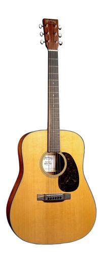גיטרה אקוסטית מוגברת + נרתיק MARTIN DE Retro Plus Mahogany