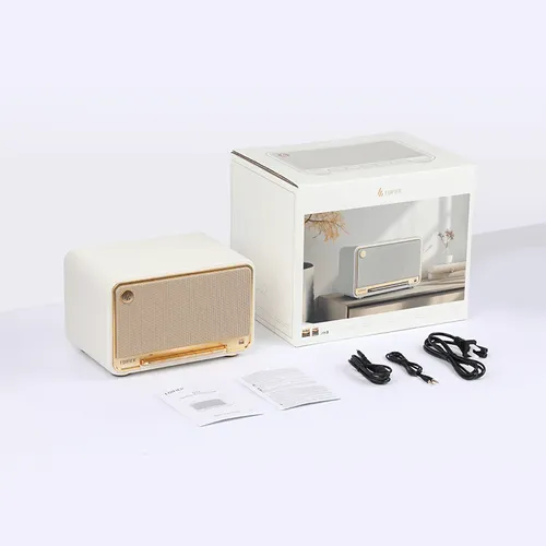 רמקול נייד Edifier D32 - Tabletop Wireless Speaker (white) EDF100080w