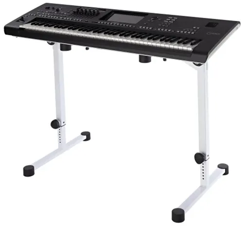 סטנד קלידים Konig & Meyer Omega Pro בצבע לבן