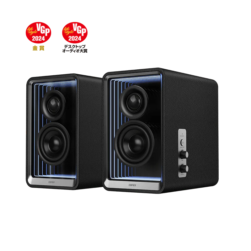רמקולים למחשב Edifier QR65 Active Monitor Spkr with 65W GaN Chrgr(black) EDF286005b