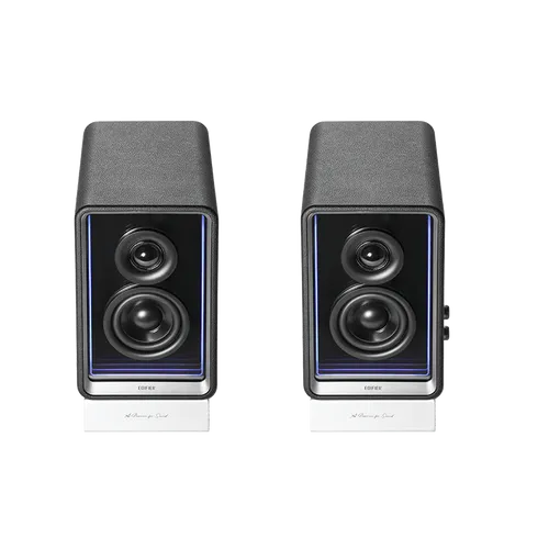 רמקולים למחשב Edifier QR65 Active Monitor Spkr with 65W GaN Chrgr(black) EDF286005b