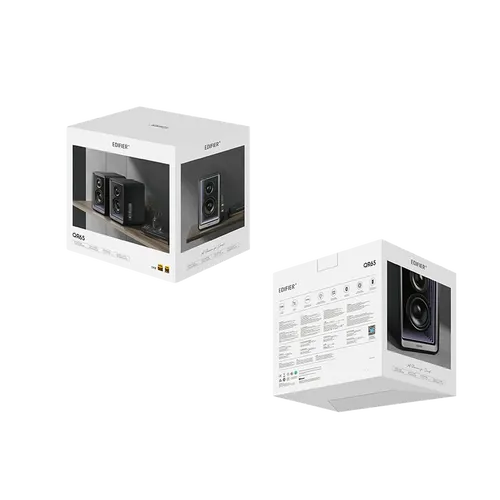 רמקולים למחשב Edifier QR65 Active Monitor Spkr with 65W GaN Chrgr(black) EDF286005b