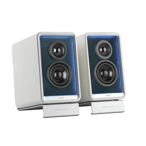 רמקולים למחשב Edifier QR65 Active Monitor Spkr with 65W GaN Chrgr(white) EDF286005w