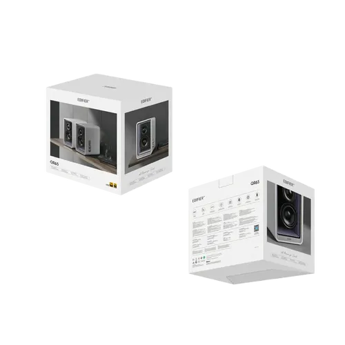 רמקולים למחשב Edifier QR65 Active Monitor Spkr with 65W GaN Chrgr(white) EDF286005w