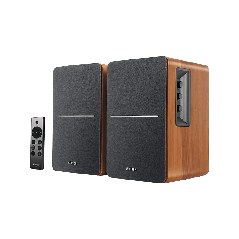 רמקולים מדפיים Edifier R1280DBs Powerful Bookshelf Speakers +SUB out brown EDF100011br