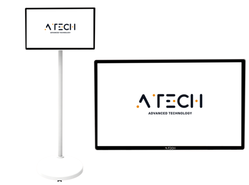 מסך מגע מקצועי חכם ונייד 24 אינץ' דגם ATS-240 מבית ATech