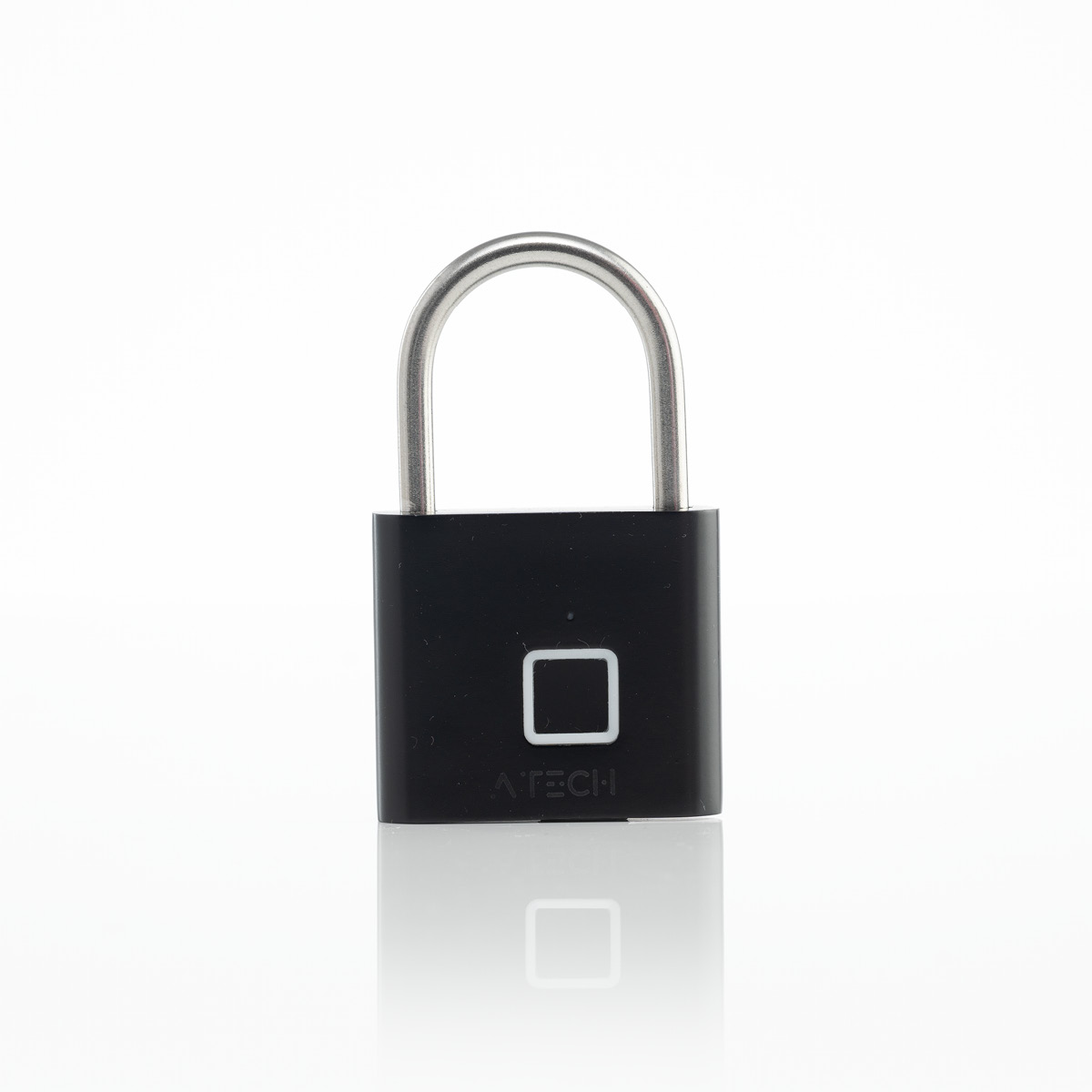 מנעול תלייה חכם טביעת אצבע דגם ATLock-Q32(B) מבית ATech