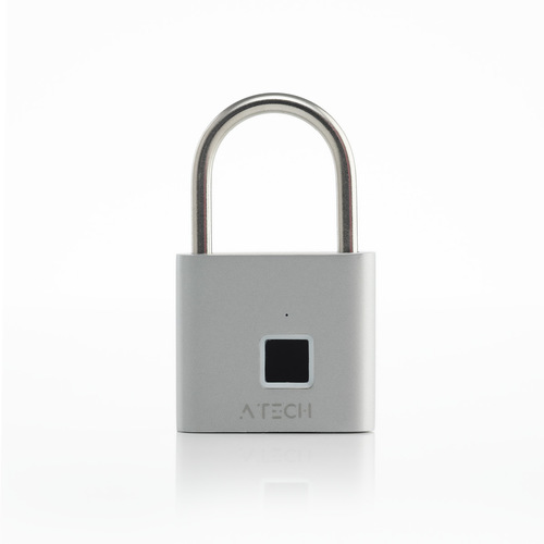 מנעול תלייה חכם טביעת אצבע דגם ATLock-Q32(S) מבית ATech